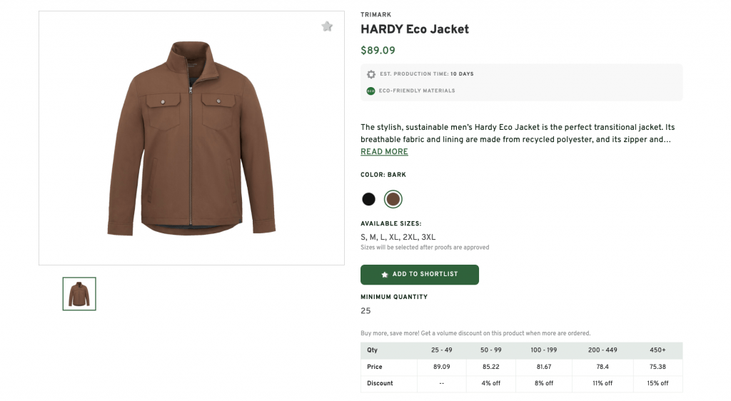 HARDY Eco Jacket
