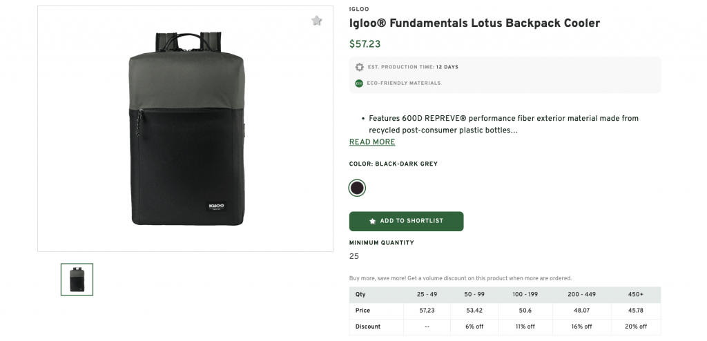 Igloo Fundamentals Lotus Backpack Cooler