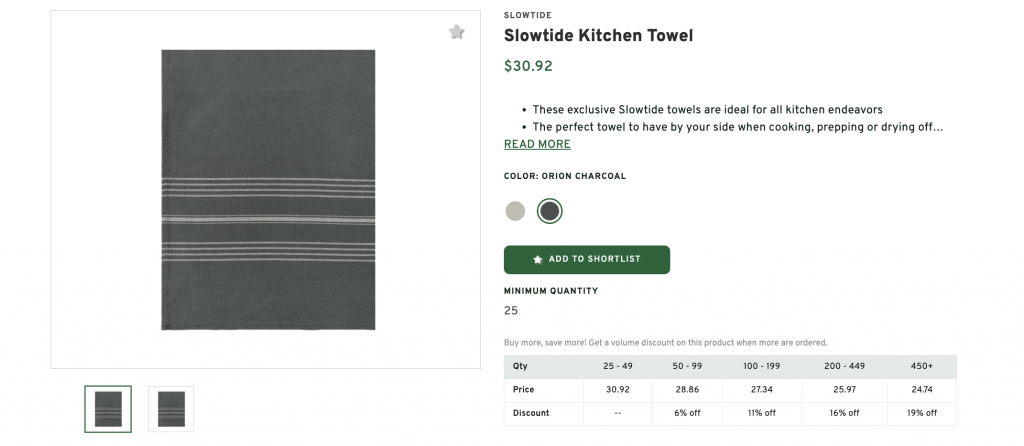 Slowtide Kitchen Towels With Your Logo