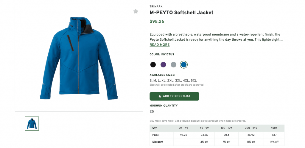 M-PEYTO Soft Shell Jacket