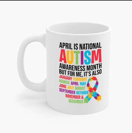 Personalized Mug for Autism Awareness Month