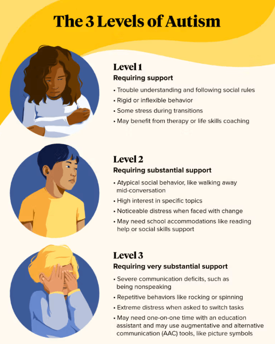 Levels of Autism