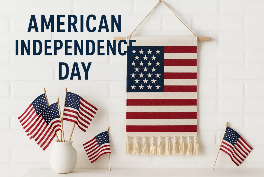 American Flag Wall Hanging Decor