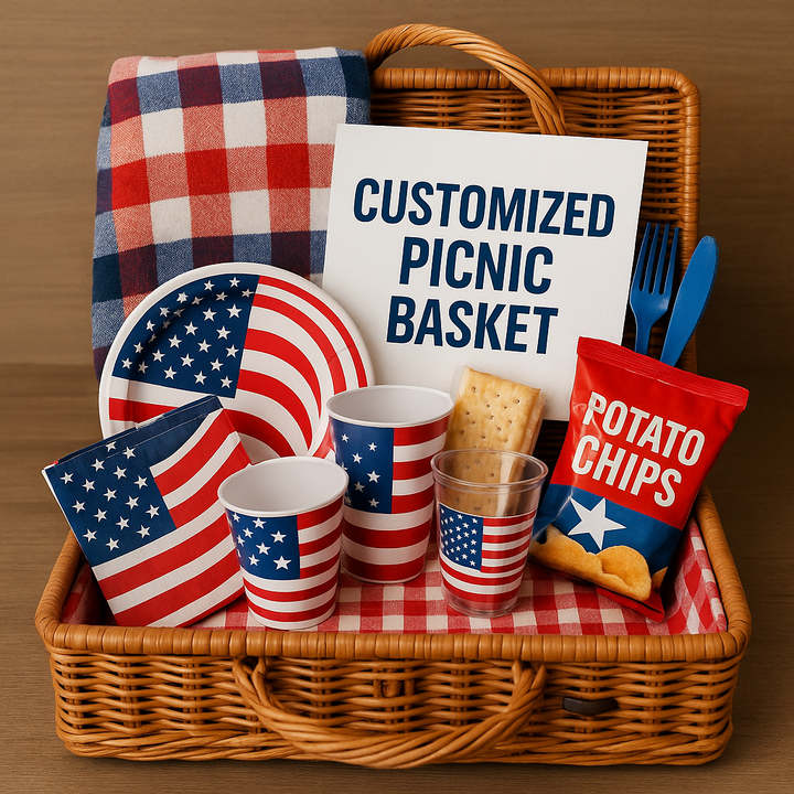 Customized Picnic Basket