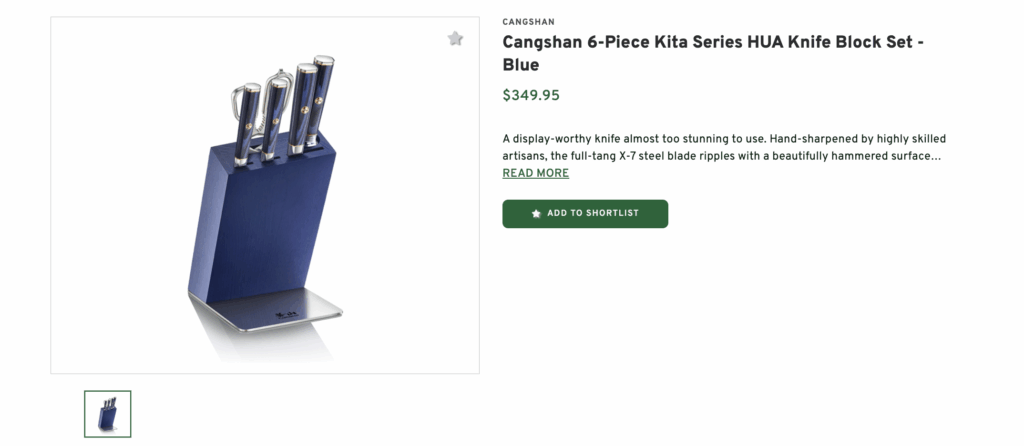 Knife Block Set