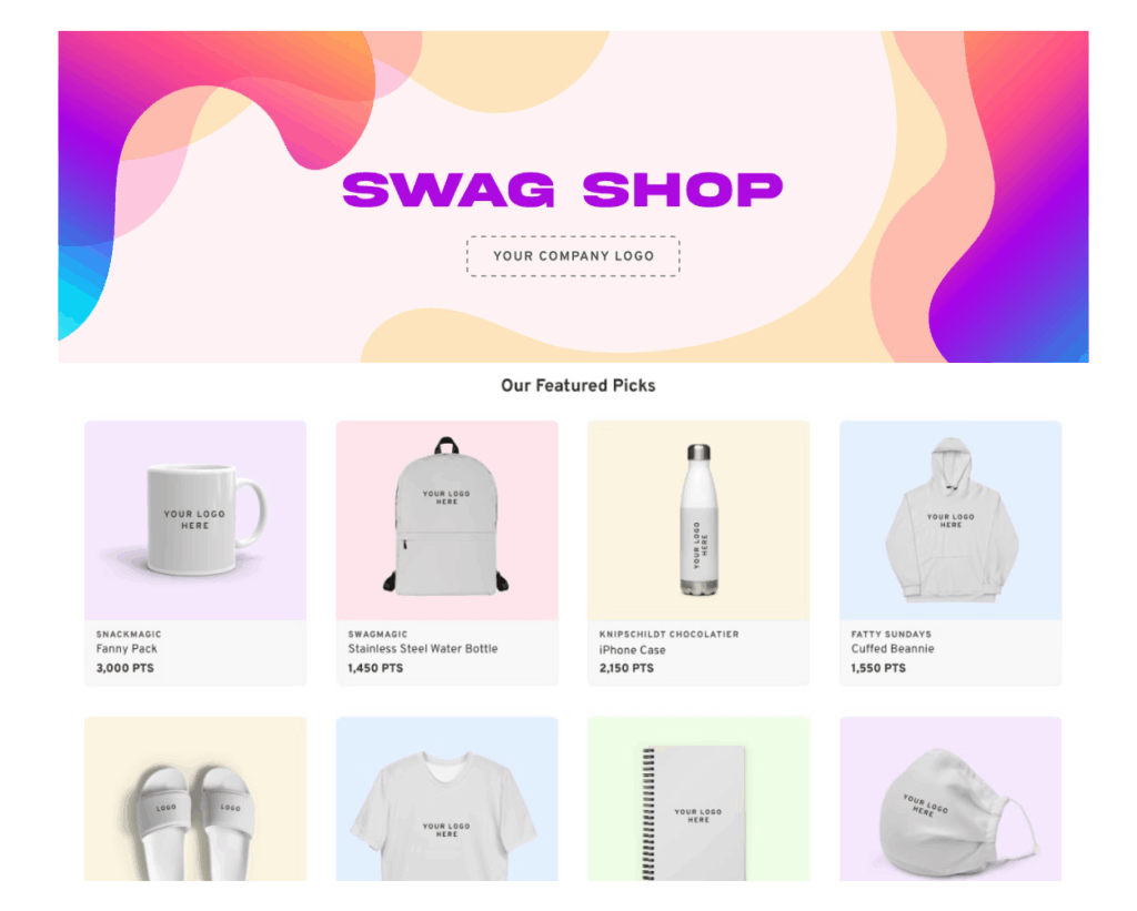 Print-On-Demand Store for Swag Shop