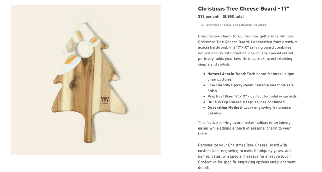 Christmas Tree Cheese Board — 17