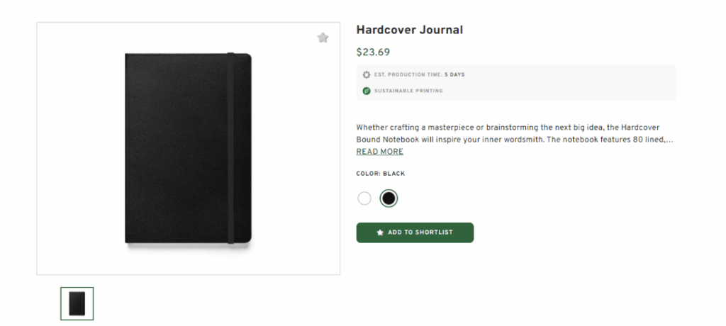 Hardcover Journal