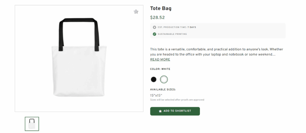 Regular Tote Bag