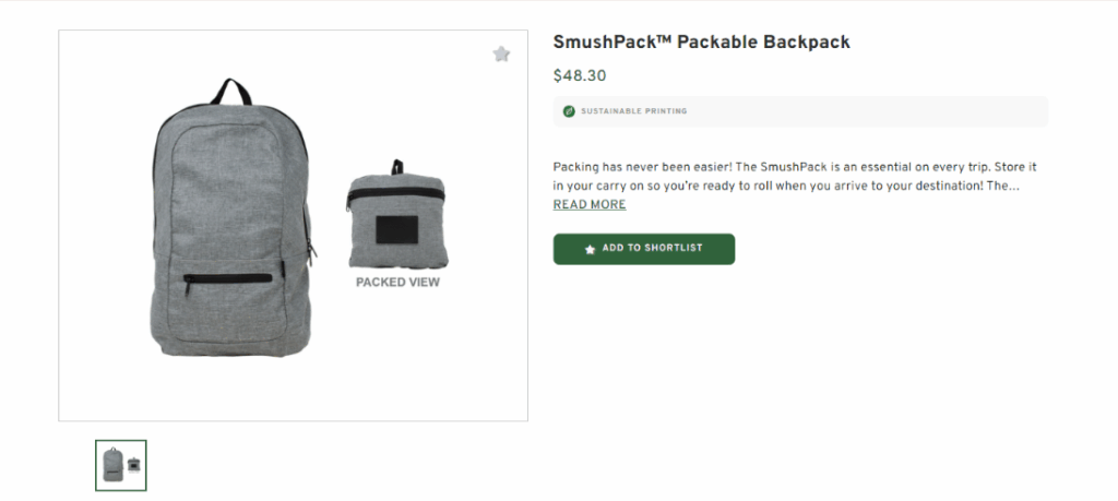 SmushPack™ Packable Backpack