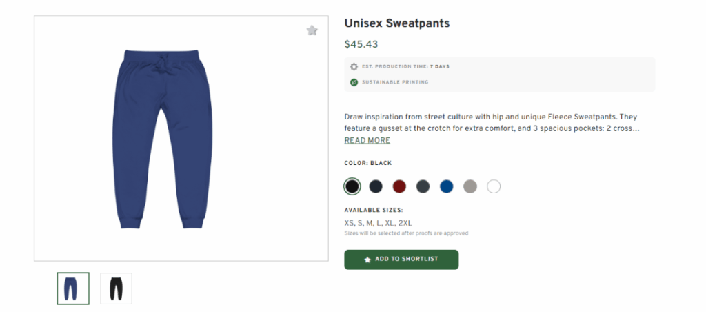 Unisex Sweatpants