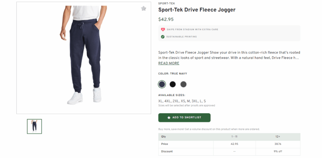 Sport-Tek Fleece Jogger