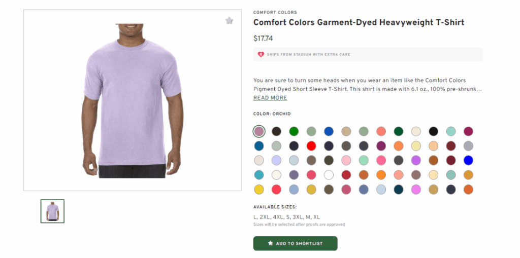 Comfort Colors Heavyweight T-Shirt