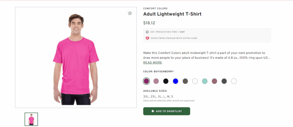 Adult Lightweight T-Shirt