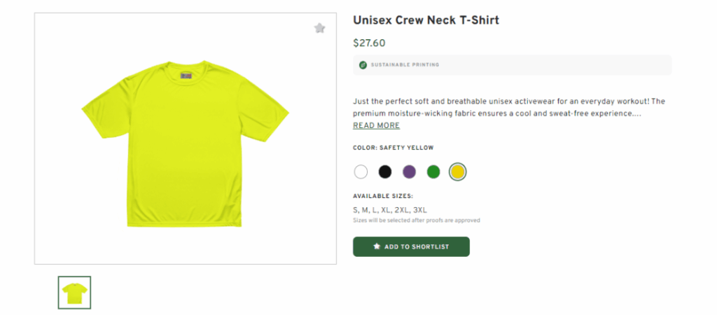 Unisex Crew Neck T-Shirt