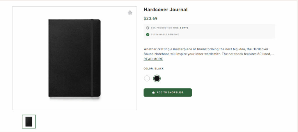 Hardcover Journal