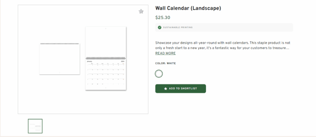 Wall Calendar