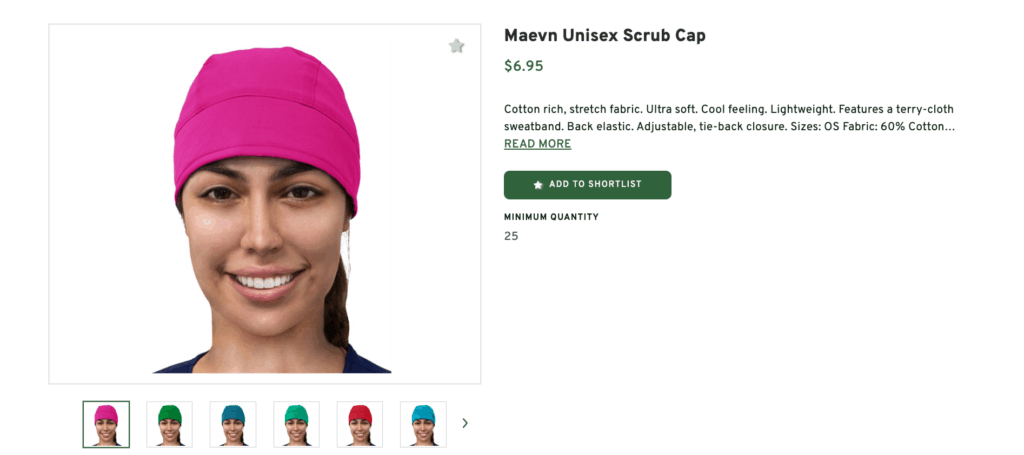 Unisex Scrub Cap