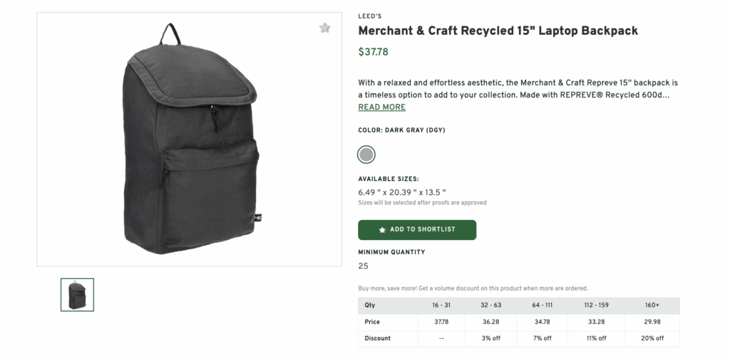 Office Logo Backpack