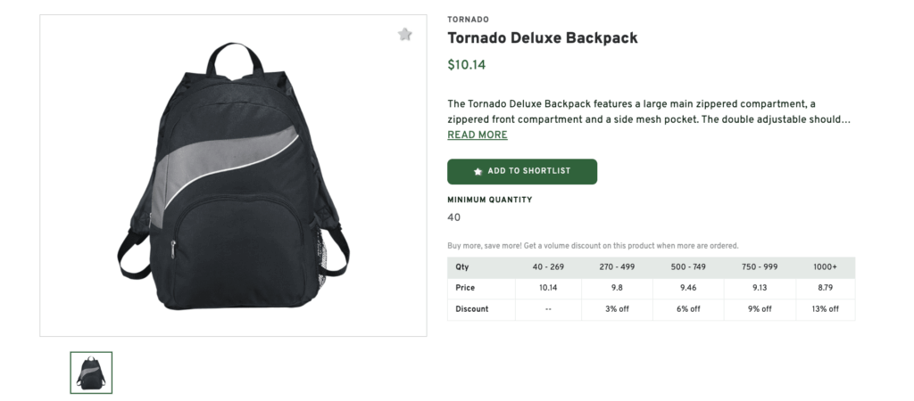Tornado Deluxe Backpack