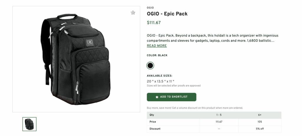 Epic Personalized Backpack