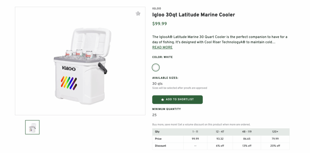 Igloo Latitude Marine Cooler