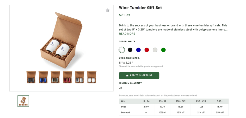 Wine Tumbler Gift Set