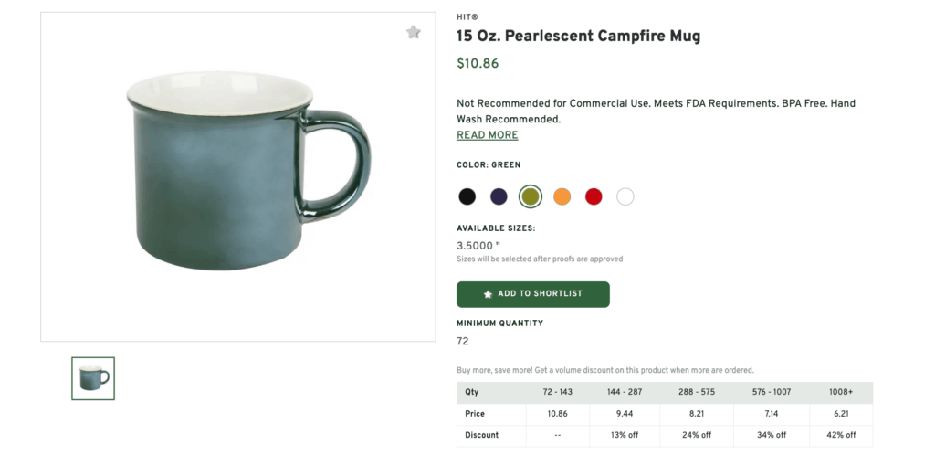 Pearlescent Campfire Mug