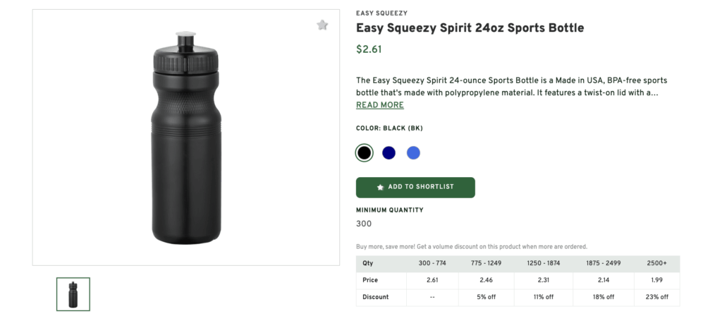 Easy Squeezy Sports Bottle