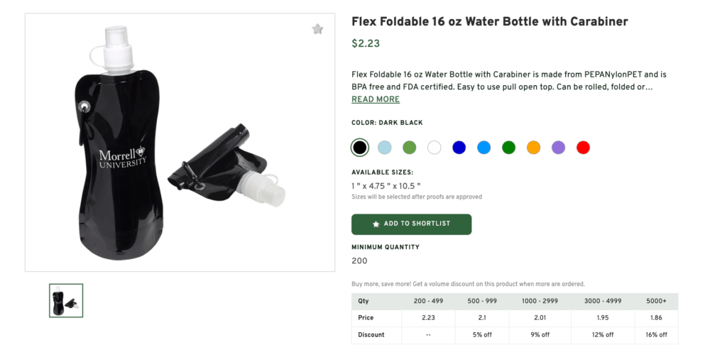 Flex Foldable Water Bottle