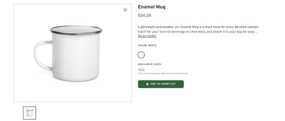 Enamel Mug