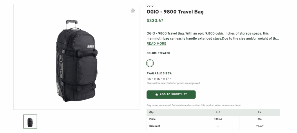 Travel Personalized Bag