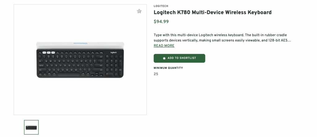 Multi-Device Wireless Keyboard