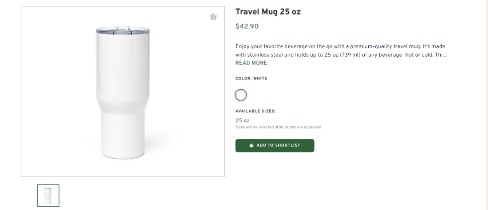 Travel Mug 25oz