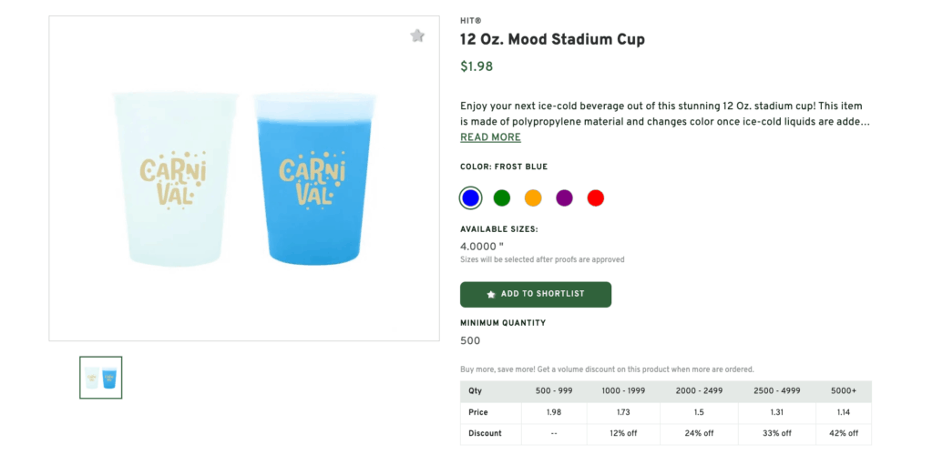 Mood Stadium Cup