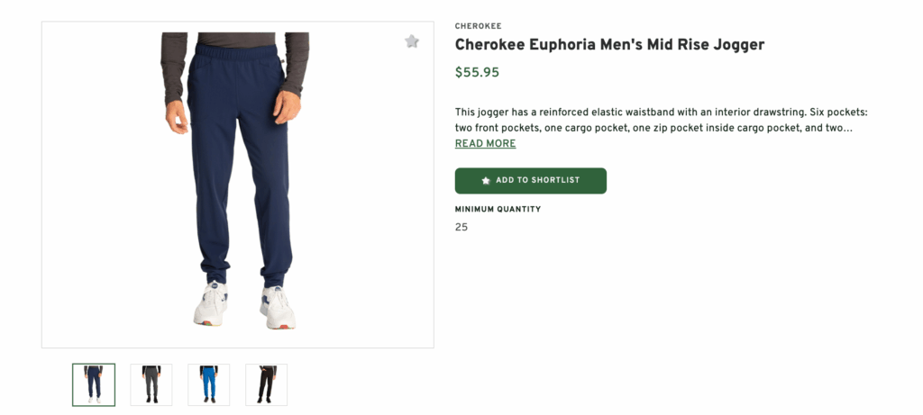 Cherokee Men's Mid Rise Jogger