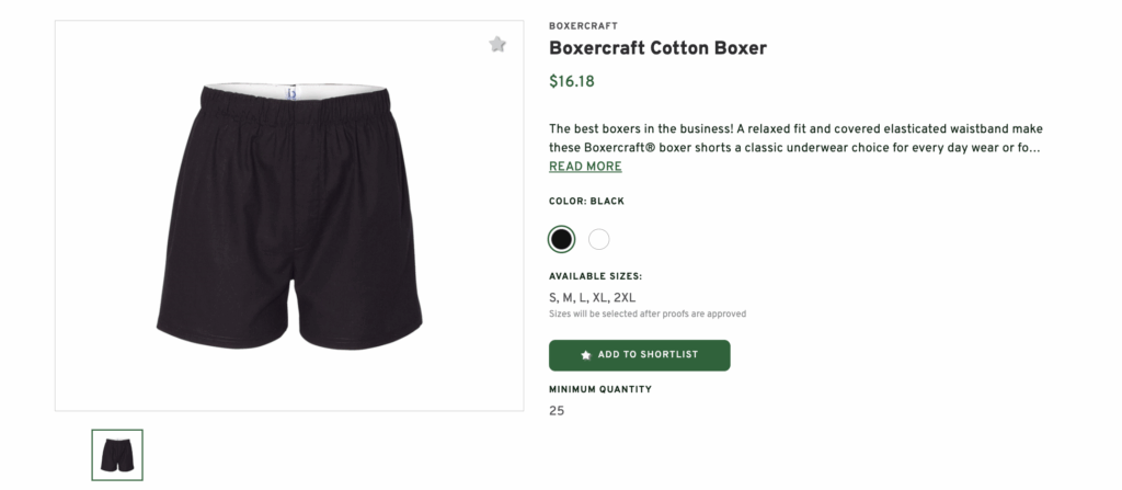 Boxercraft Cotton Boxer