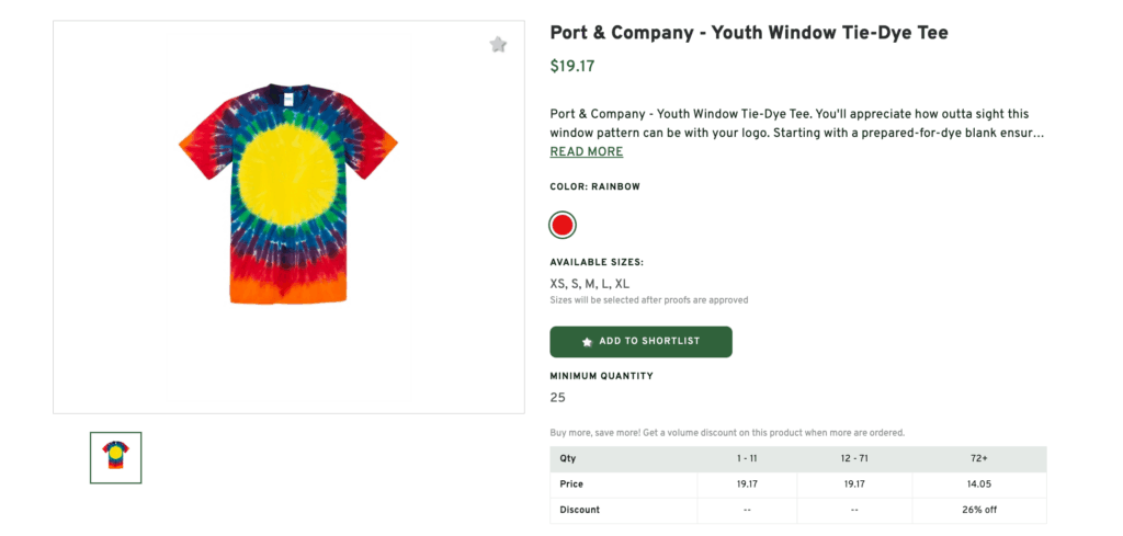 Port & Company - Youth Tee