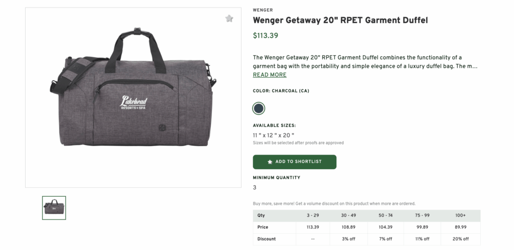 Wenger Getaway Garment Duffel