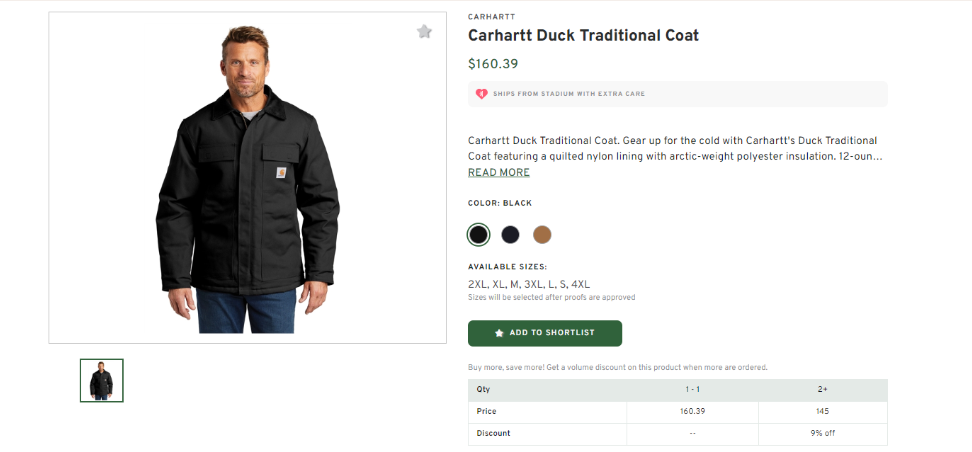 Carhartt Duck Traditional Coat