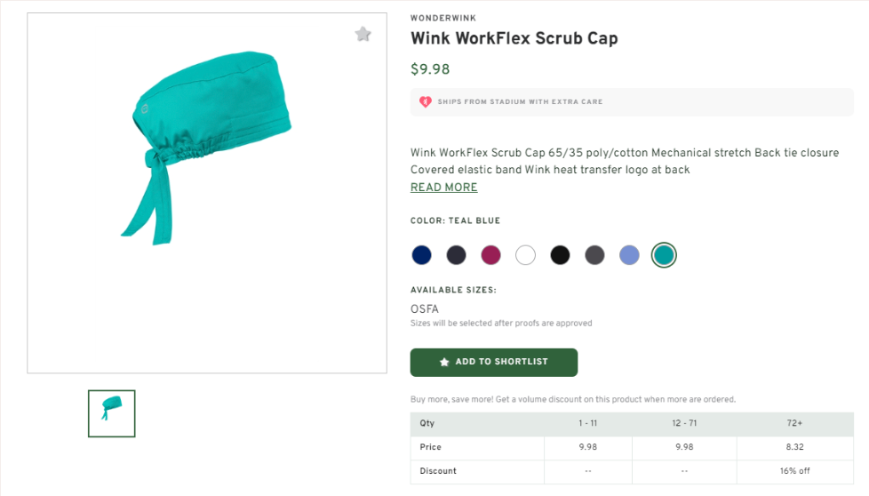 Wink WorkFlex Scrub Cap
