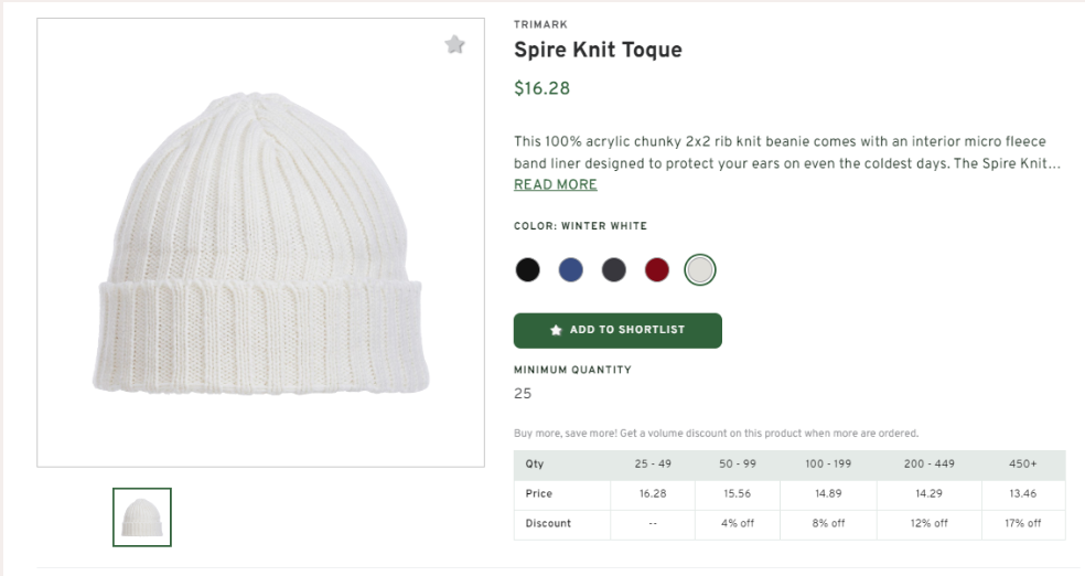 TRIMARK Spire Knit Toque