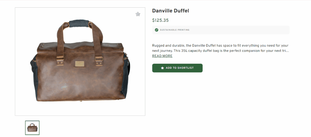 Danville Duffel Bag