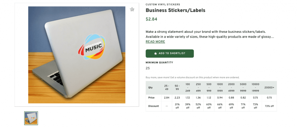 Business Stickers/Labels