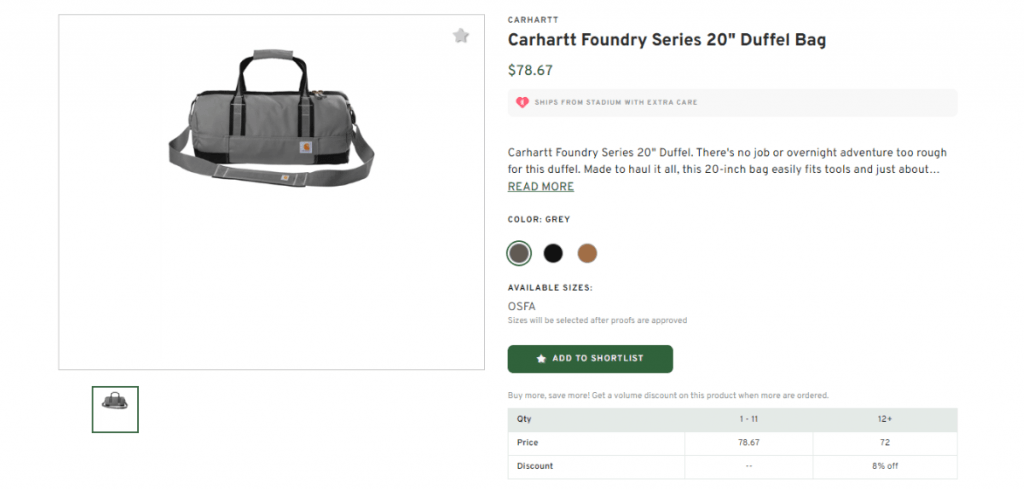 Carhartt Foundry Series Duffel Bag