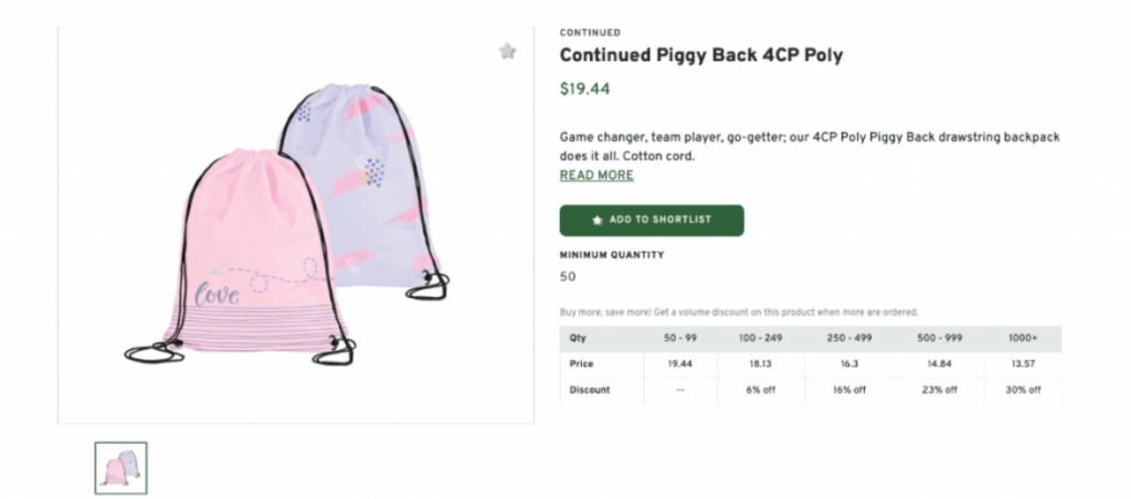 Continued Piggy Back 4CP Poly