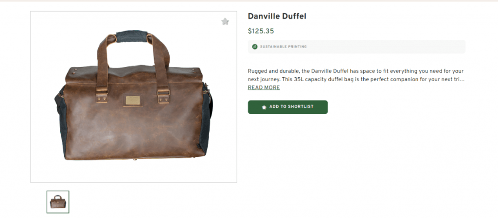 Danville Duffel Bag