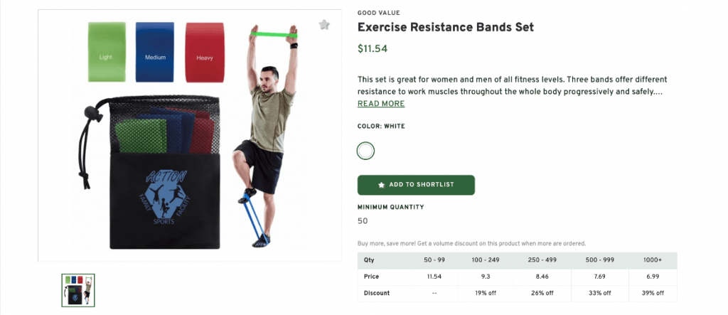 Exercise Resistance Bands Set