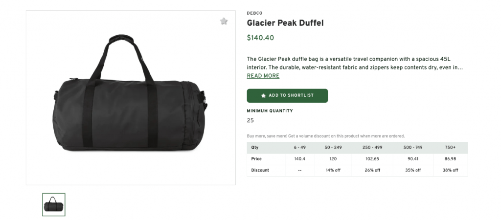 Glacier Peak Duffel