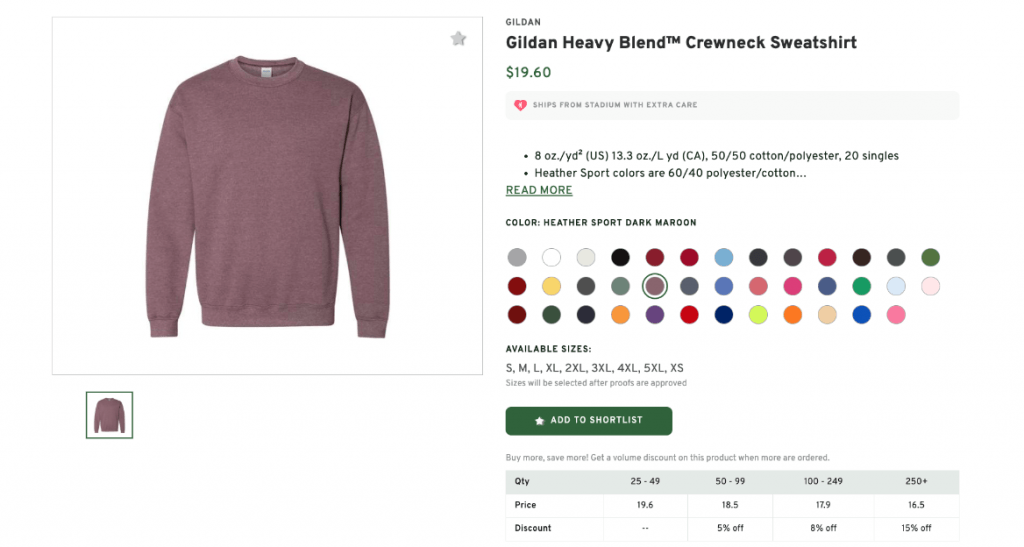 Heavy Blend Crewneck Sweatshirt